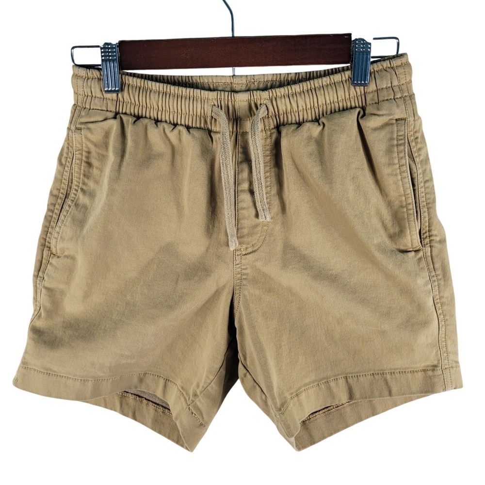 Bearbottom‎ Clothing Shorts Size Small Tan Excellent 5.5" Inseam Stretch Khaki